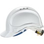 PROTECTIVE HELMET IN ABS WITH THROAT AND ANTI-SWEAT BAND RATCHET EN 397 COLOR WHITE