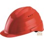 PROTECTIVE HELMET IN ABS MATERIAL GR 285 WITH ANTI-SWEAT BAND RED COLOR