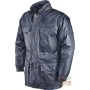 ESKIMO POLY PVC WITH DETACHABLE INTERNAL HUSKY QUILT COLOR BLUE TG SML XL XXL XXXL