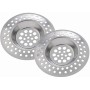 EVA SET 2 STAINLESS STEEL SINK FILTERS CM. 7