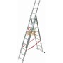 FACAL LADDER ALUMINUM STYLE TYPE 3 RAMPS 9 + 9 + 9