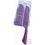 FACKELMANN COOKING KNIFE FOR MEAT WITH PROTECTIVE SHEATH RED NIROSTA COLOR ART. 27105