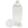 FACKELMANN CLEAR DISPENSER IN SOFT PLASTIC WITH RECTANGULAR SPOUT