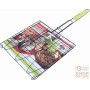 FACKELMANN SQUARE GRILL FOR MEAT AND FISH COATED IN ANTI-STICK ...