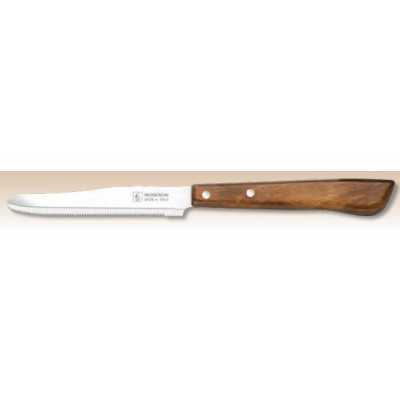 BONOMI COLTELLO DA TAVOLA MANICO IN LEGNO RESINATO CM. 11 