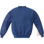 CREW NECK SWEATSHIRT 100% POLYESTER 300 GR MQ BLUE COLOR TG ML XL XXL