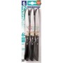 BONOMI SET COLTELLI DA TAVOLA E BISTECCA PER CARNE E PIZZA PZ.