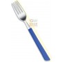BONOMI SET TABLE FORKS 6 PIECES IN STAINLESS STEEL BLUE HANDLE