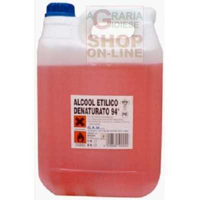 DENATURED ETHYL ALCOHOL 94 DEGREES LT. 5
