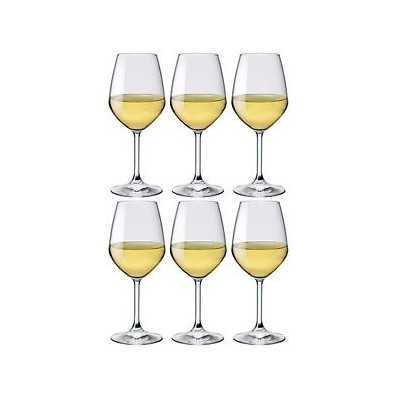 BORMIOLI SET 6 DIVINE GLASS GLASSES FOR WHITE WINE CL. 53