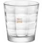 BORMIOLI SET 6 GLASS GLASSES FOR WATER MOD. CUBE CL. 24