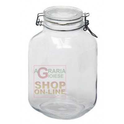 BORMIOLI FIDO GLASS JAR WITH AIRTIGHT CAP CL. 300