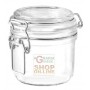 BORMIOLI GLASS VASE FIDO TERRINA WITH AIRTIGHT CAP CL. 20