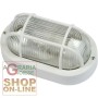 FME ART. 62702 OVAL CEILING LAMP WITH WHITE GRID WATT 60