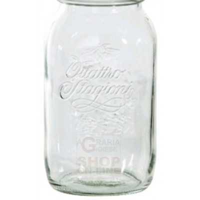 BORMIOLI GLASS JAR FOUR SEASONS WITHOUT CAP LT. 1.5