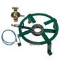 STOVE WITH GAS BURNER PAINTED STEEL FRAME DIAMETER CM. 50 WITH HOSE AND REGULATOR