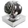 STAINLESS STEEL TURBO CHIMNEY FOR RAIN PIPE AISI 304 CM.42X42