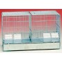 HATCHING CAGE FOR CANARY BIRDS WITH SHEET BOTTOM 320-55-12 CM. 55 X 27 X 35