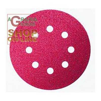 BOSCH ABRASIVE DISCS 125 GRAIN 60 PCS. 5 ART. 2608605641