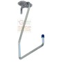 GALVANIZED HOOK AL FROM CEILING MULTIPURPOSE SIZE CM. 15