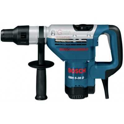 BOSCH DRILL HAMMER GBH 5-38 D SDS ATTACHMENT MAX MM. 38 WATT.