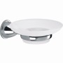 GEDY ART. GE11 GENZIANA SOAP DISH IN CHROME STEEL