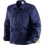 JACKET IN FIREPROOF ANTI-ACID ANTISTATIC FABRIC IN POLYESTER COTTON COLOR BLUE TG S XXL