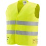 HIGH VISIBILITY VEST FOR CHILDREN IN POLYESTER WITH REFLECTIVE BANDS EN 1150 COLOR YELLOW