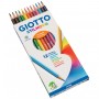 GIOTTO STILNOVO COLORED PASTELS WITH WOOD PCS. 12