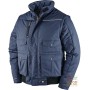 NYLON PU JACKET WITH DETACHABLE SLEEVES COLOR BLUE TG S XXL