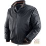 GIUBBINO IN NYLON PU FODERATO INTERNAMENTE CON PILE COLORE NERO TG S XXL