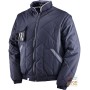 POLYESTER COTTON JACKET WITH BADGE HOLDER COLOR BLUE TG S XXL