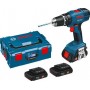 BOSCH TRAPANO AVVITATORE PERCUSSIONE GSB18 LITIO 1,3 AH 