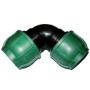 ELBOW TUBE BLACK 40X40