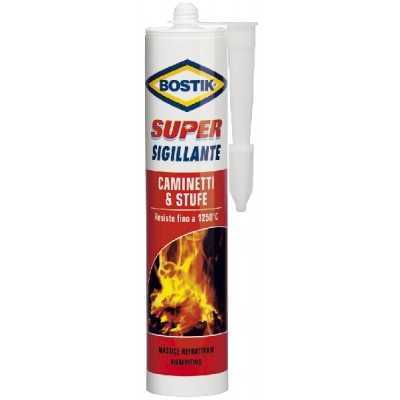 BOSTIK MASTICE CAMINETTI STUFE CARTUCCIA 530 GR. 