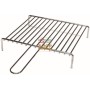 CHROME-PLATED STEEL GRID IN ROUND 400X350 MM