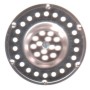 STAINLESS STEEL GRILL WITH WASTE KNOB