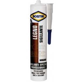 BOSTIK SEALANT FOR WOOD AND PAINTABLE FLOOR COLOR MAHOGANY ML.