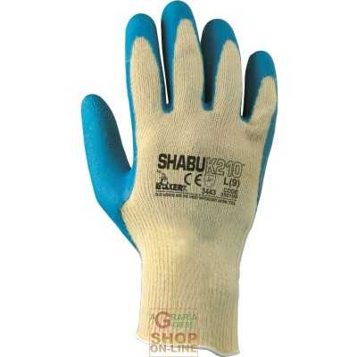 GUANTI IN FILO CONTINUO KEVLAR CALIBRO 7 E LATTICE TG. L - XL