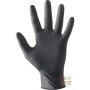 GUANTI IN LATTICE SENZA POLVERE AQL 1 5 COLORE NERO TG S M L XL SOLO PER RISCHI MINIMI