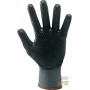 GUANTI IN TESSUTO SINTETICO PALMO PUNTINATO IMPREGNATO IN NBR COLORE NERO TG 7 8 9 10
