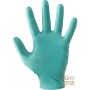 DISPOSABLE NITRILE GLOVES WITHOUT CHLORINATED POWDER GREEN COLOR TG 7 8 9 10 AQL 1 5