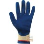 GUANTO CON SUPPORTO IN KEVLAR® PALMO RICOPERTO IN GOMMA COLORE BLU TG 9 10