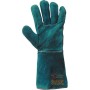 SPLIT GREEN PADDED WELDING GLOVES TG 10