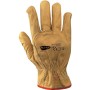 BOVINE FLOWER GLOVES WITH YELLOW COLOR SIZE 8 9 10