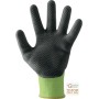 GLOVE IN POLYESTER PALM COVERED IN LATEX COLOR YELLOW BLACK TG 8 9 10
