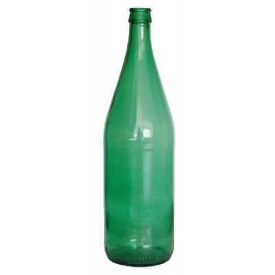 GLASS BOTTLES FOR MINERAL WATER WINE LT. 1 CONF. 20 BOTTLES