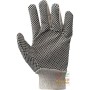 8 OZ PVC DOTTED CANVAS GLOVE SIZE 8 5 9 5 10 11 WITH CARDBOARD AND BAR CODE