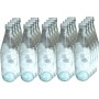 TRANSPARENT GLASS BOTTLE WITH SCREW CAP FOR WINE AND HONEY OIL