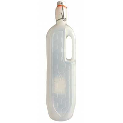 PLASTIC BOTTLE FOR WATER WITH MECHANICAL CAP LT. 1